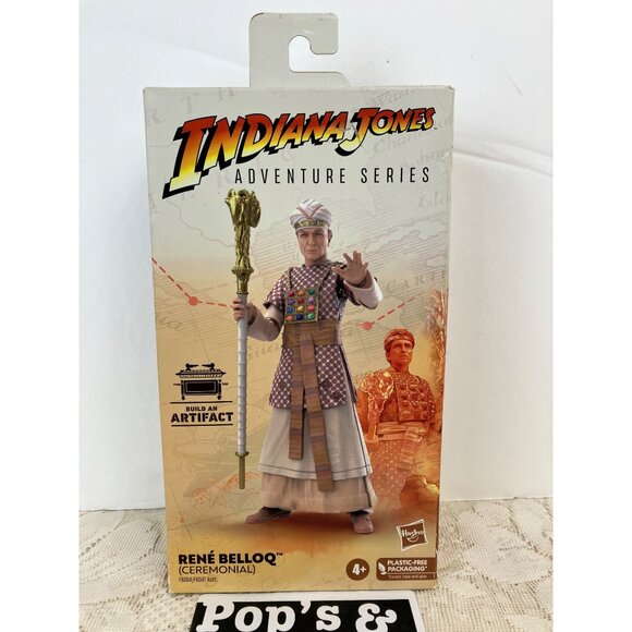 Indiana Jones Adventure Series René Belloq New With Box Defects - Picture 1 of 13